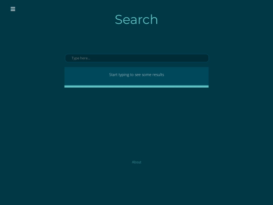 search screenshot