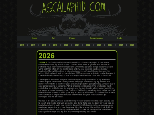art/2026 screenshot