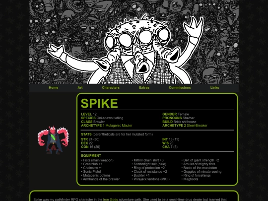 characters/spike screenshot