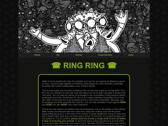 telephone/instructions screenshot