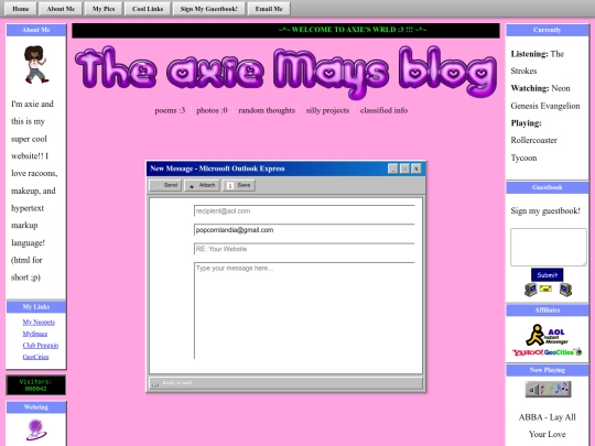 email screenshot
