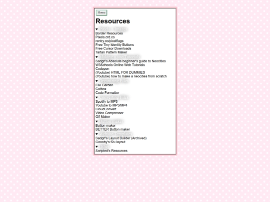 Resources screenshot
