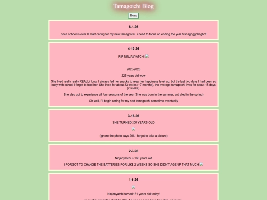 tamagotchiblog screenshot