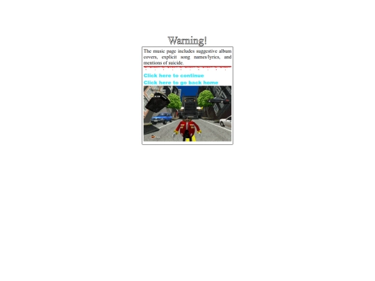 warn screenshot