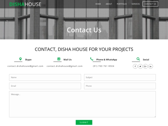 contact screenshot