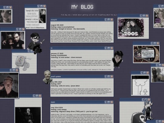 blog screenshot