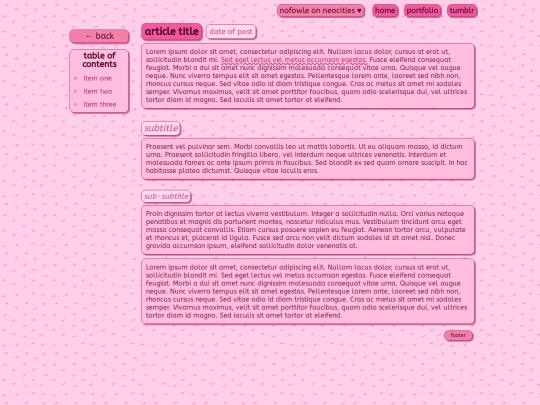 blog/samplepost screenshot