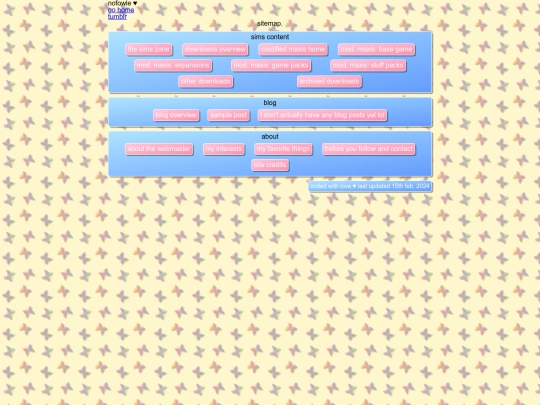sitemap screenshot