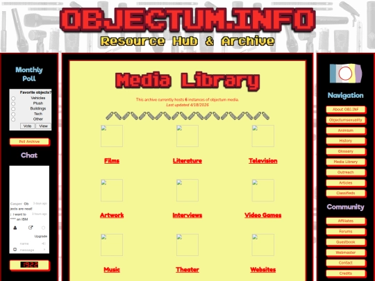 pages/media screenshot