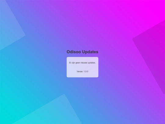 Updates screenshot