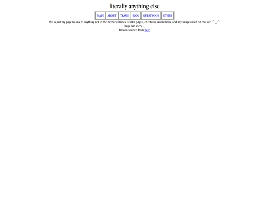 otherstuff screenshot