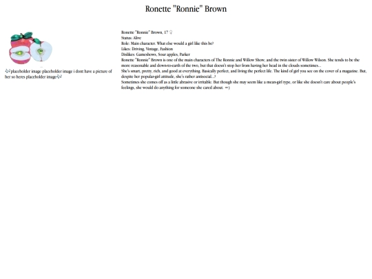 tRaWs/character profiles/ronnie/ronettebrown screenshot