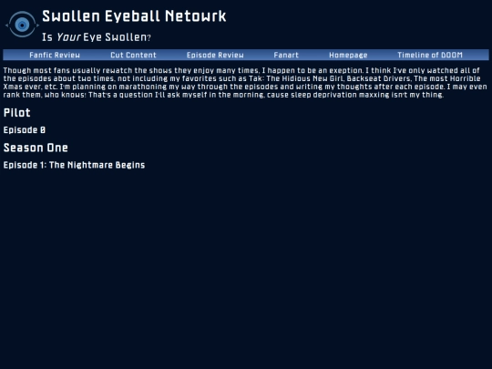 episodereview screenshot