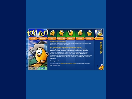 credits screenshot