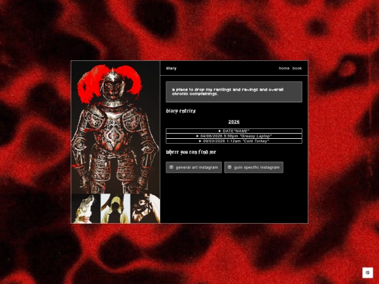 blog screenshot