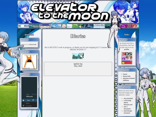 Diary screenshot