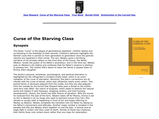StarvingClass screenshot
