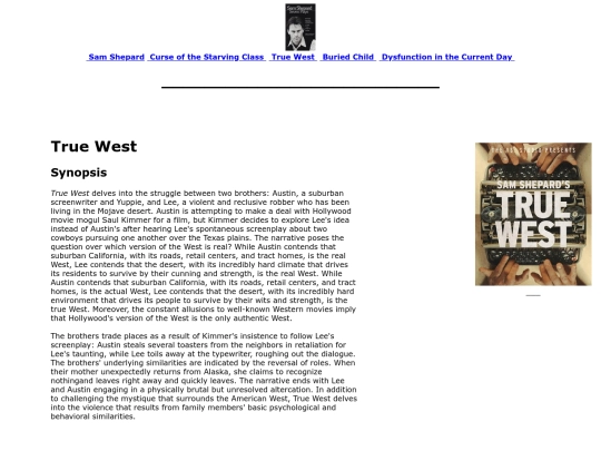 TrueWest screenshot