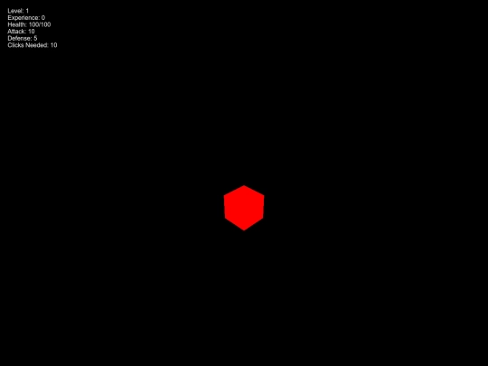 Cube screenshot