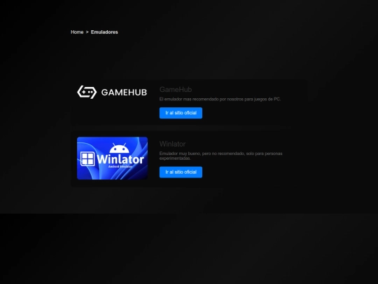 Emulador screenshot