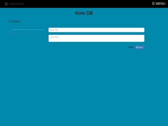 src/DB/Note screenshot