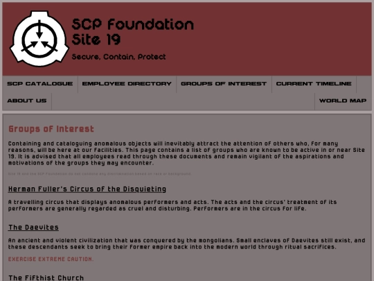 groups-of-interest screenshot