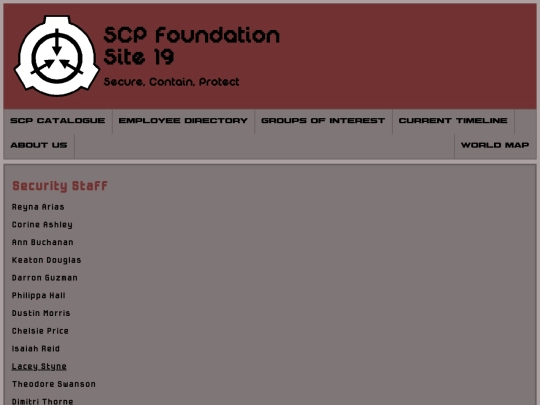 security-directory screenshot