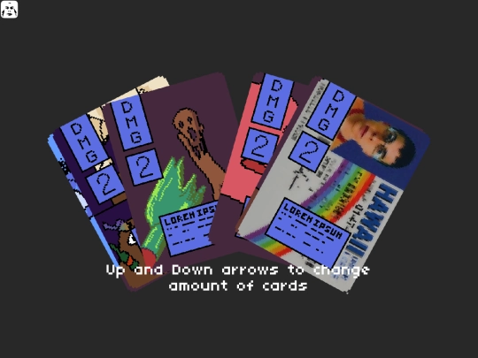 cards demo screenshot