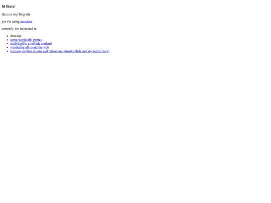 index screenshot