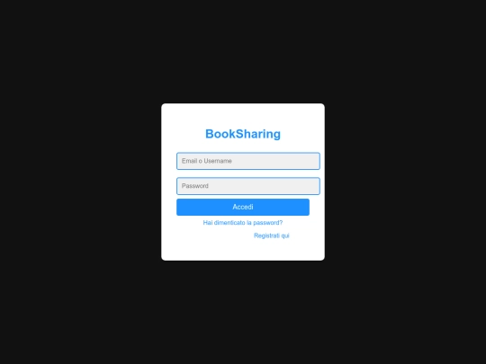 BookSharing screenshot