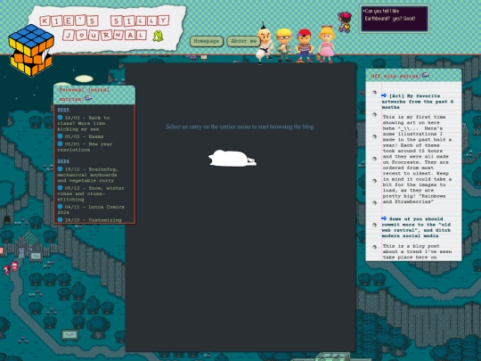 blog screenshot