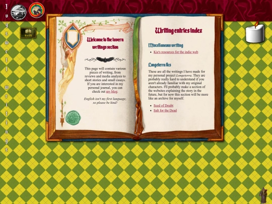 writings screenshot