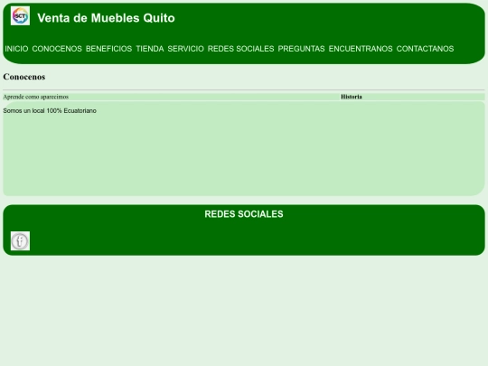 TrabajoNuevo/html/Conocenos screenshot