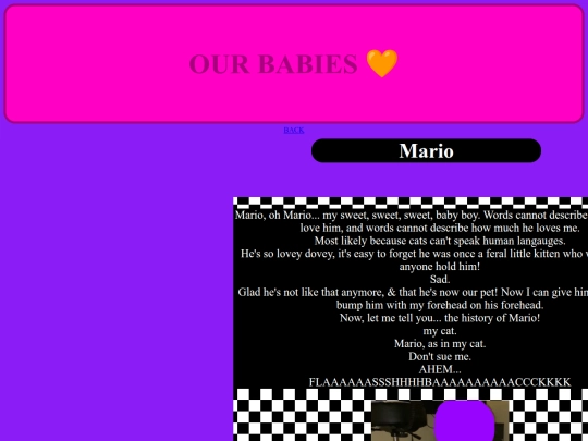 Ourbabies screenshot