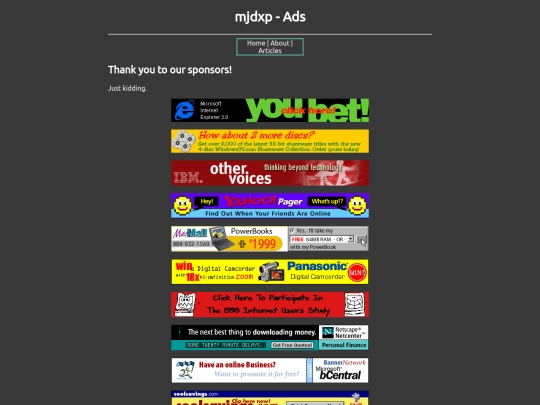 ads screenshot