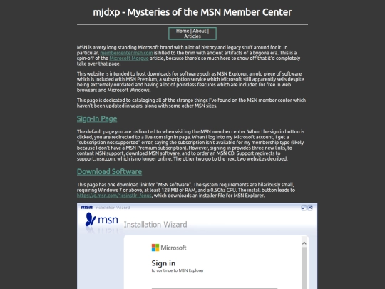 article/msn screenshot