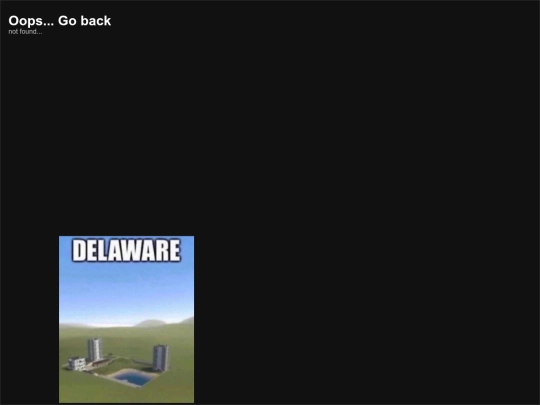 not_found screenshot