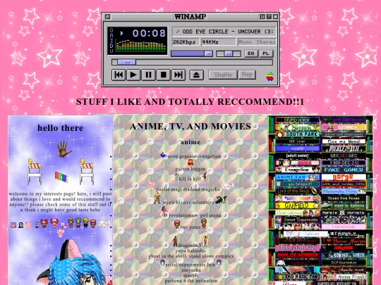 interests screenshot
