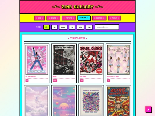 zinegallery screenshot