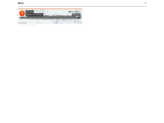 Music screenshot