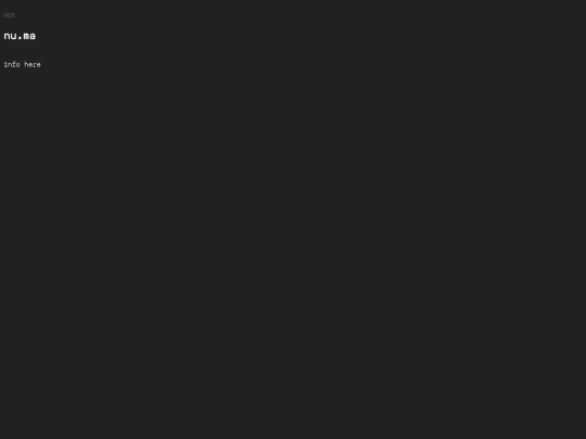 nu.ma screenshot