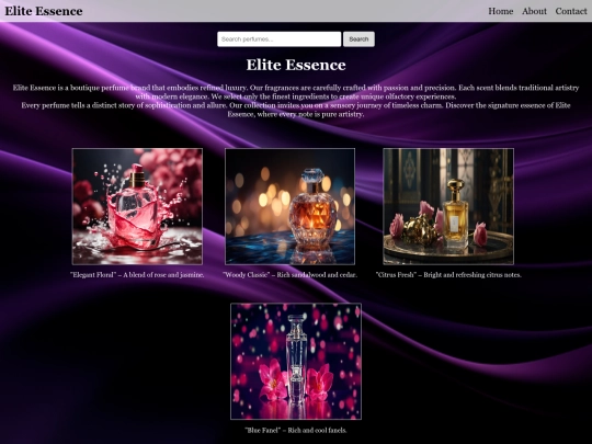 perfume/home screenshot