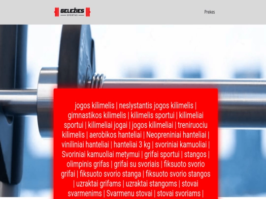 index screenshot