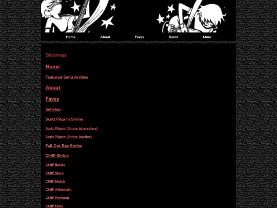 sitemap screenshot