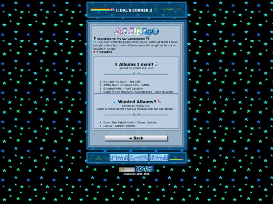 cd-collection screenshot
