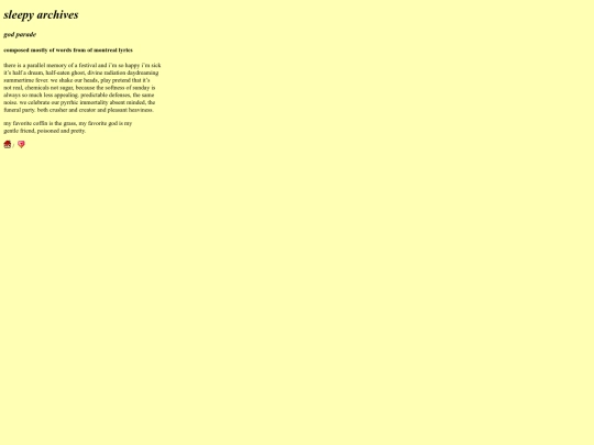 words/godparade screenshot