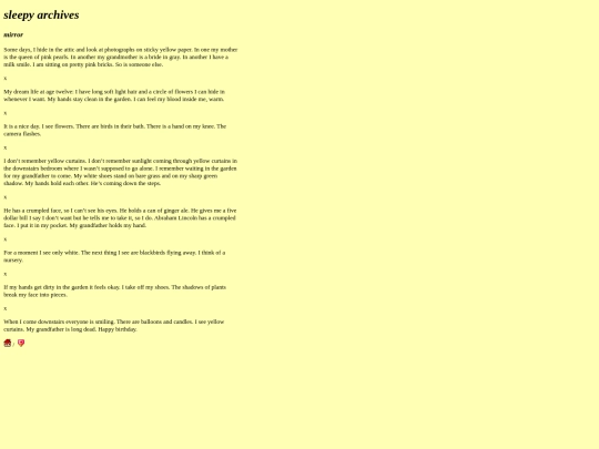 words/mirror screenshot
