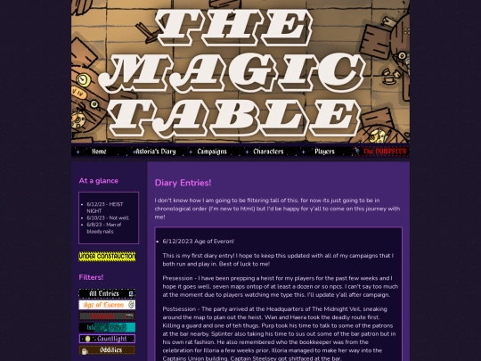 astoriasdiary screenshot