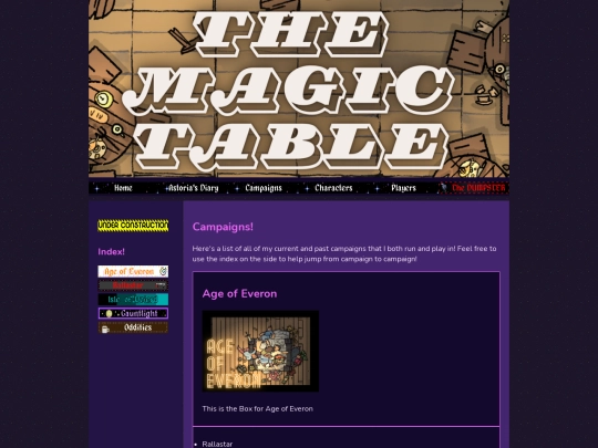 campaigns screenshot