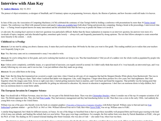 drdobbs_Interview with Alan Kay screenshot